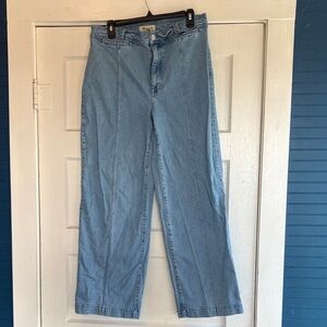 Madewell Light Blue Wide Leg Jeans